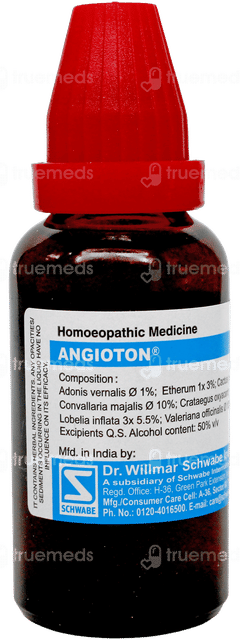 Dr Willmar Schwabe India Angioton Drop 30 ML
